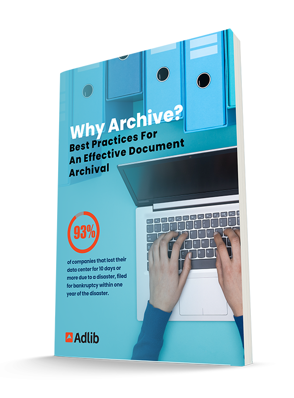 Adlib Whitepaper - Best Practices For Effective Document Archival Cover web 2